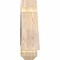 Ekena Millwork Bellingham Rough Sawn Timber Gable Bracket, Douglas Fir, 36"W x 12"H x 4"D x 6"F, 8/12 Pitch GBW036X12X0406BEL00RDF - alternate 3